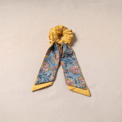 Handmade rubber band/scarf scrunchie 05 - handcrafted