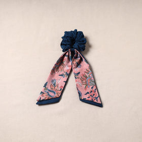 Handmade rubber band/scarf scrunchie 09 - handcrafted