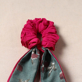 Handmade rubber band/scarf scrunchie 13 - handcrafted