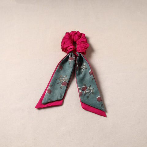 Handmade rubber band/scarf scrunchie 13 - handcrafted