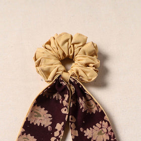 Handmade rubber band/scarf scrunchie 19 - handcrafted