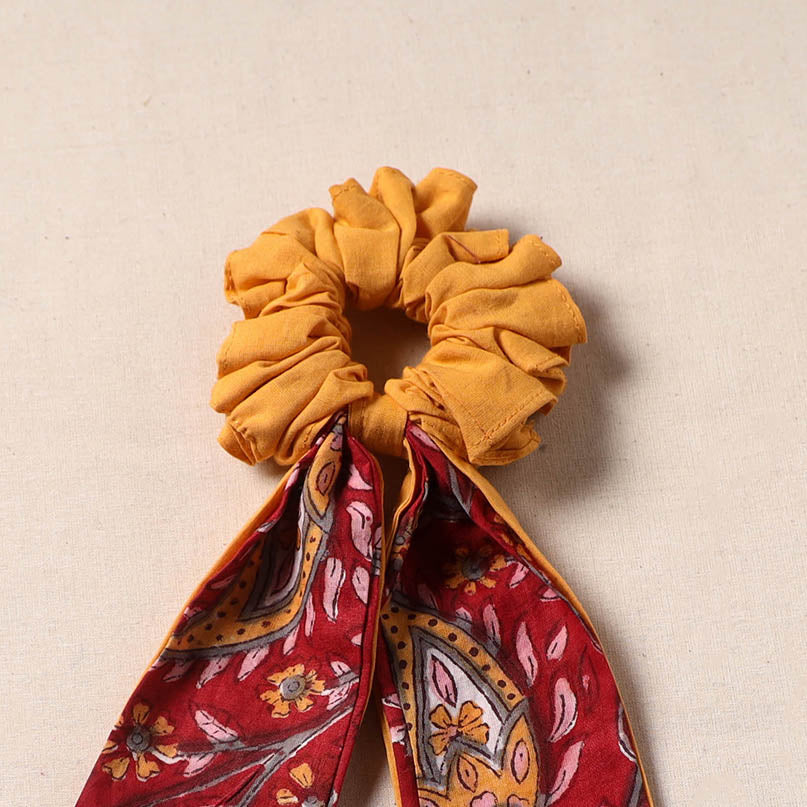 Handmade rubber band/scarf scrunchie 26 - handcrafted
