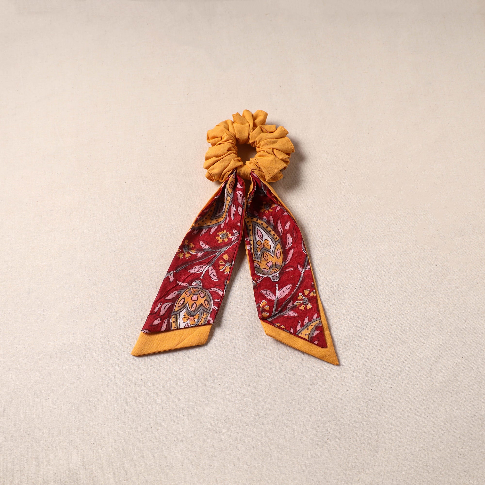 Handmade rubber band/scarf scrunchie 26 - handcrafted