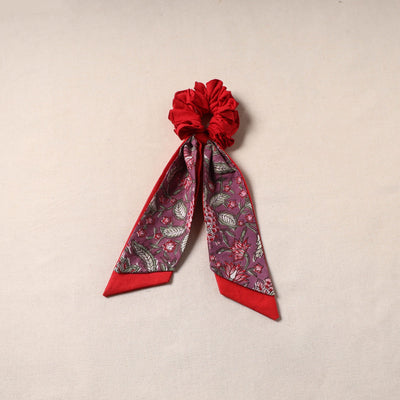 Handmade rubber band/scarf scrunchie 27 - handcrafted