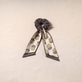 Handmade rubber band/scarf scrunchie 49 - handcrafted
