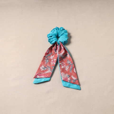 Handmade rubber band/scarf scrunchie 52 - handcrafted