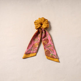 Handmade rubber band/scarf scrunchie 54 - handcrafted