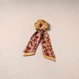 Handmade rubber band/scarf scrunchie 63 - handcrafted