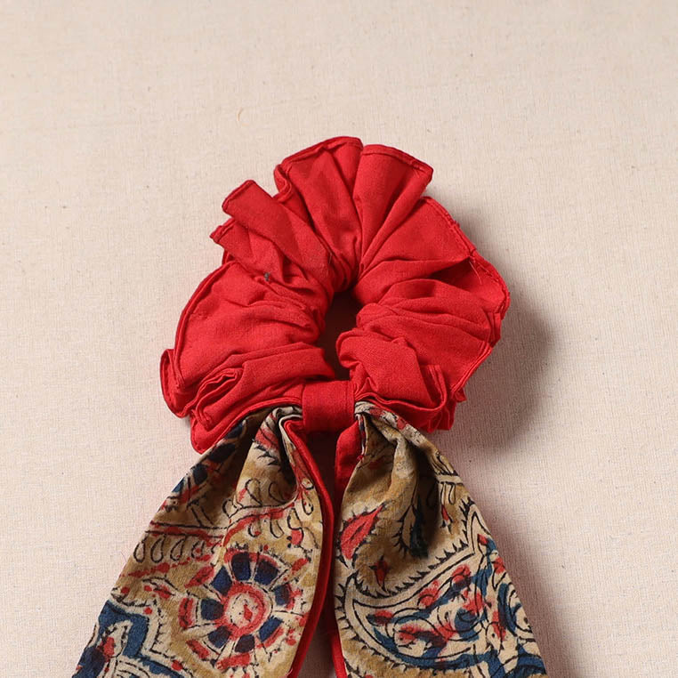 Handmade rubber band/scarf scrunchie 64 - handcrafted