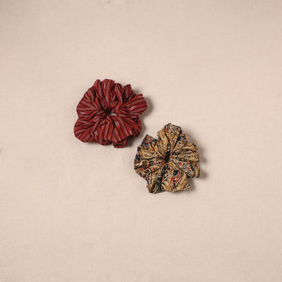 Handmade rubber band/scrunchies (set of 2) 07 - handcrafted