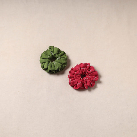 Handmade rubber band/scrunchies (set of 2) 117 - handcrafted