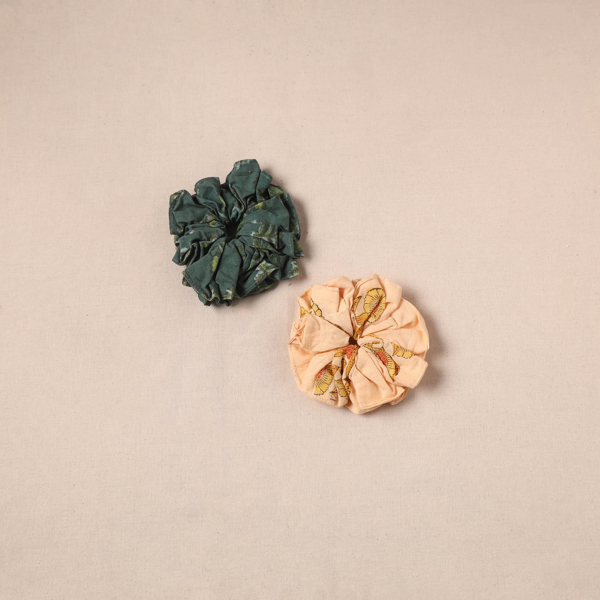Handmade rubber band/scrunchies (set of 2) 12 - handcrafted