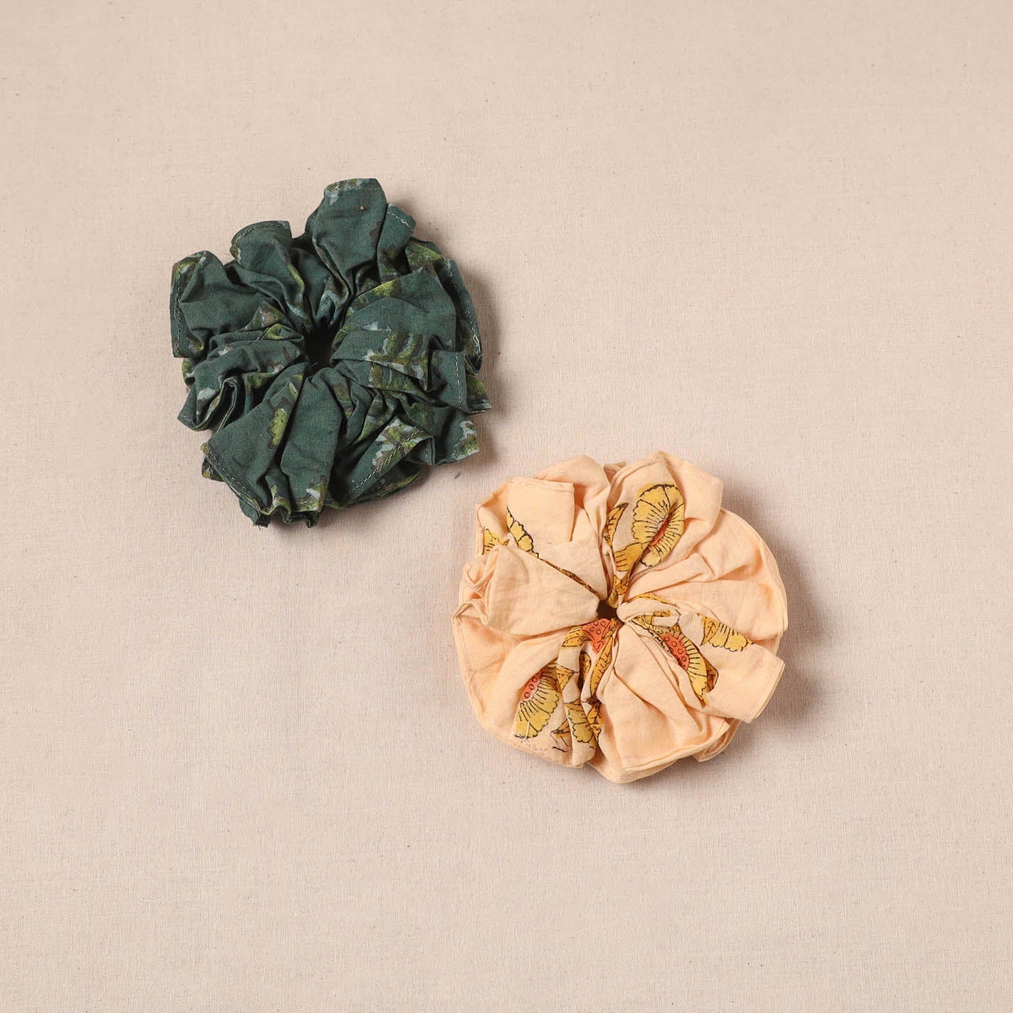 Handmade rubber band/scrunchies (set of 2) 12 - handcrafted