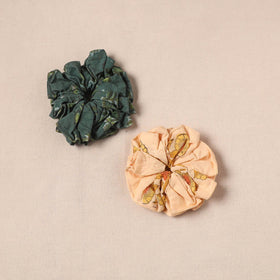Handmade rubber band/scrunchies (set of 2) 12 - handcrafted