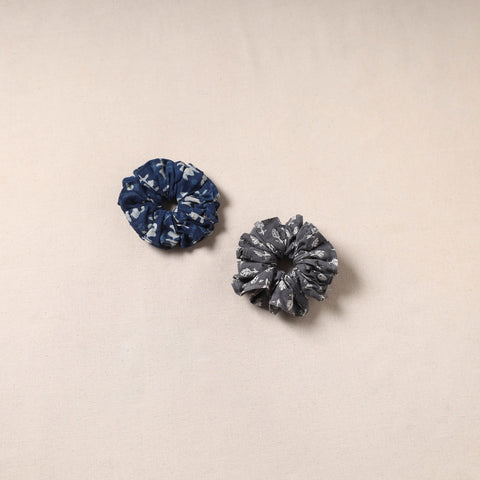 Handmade rubber band/scrunchies (set of 2) 129 - handcrafted