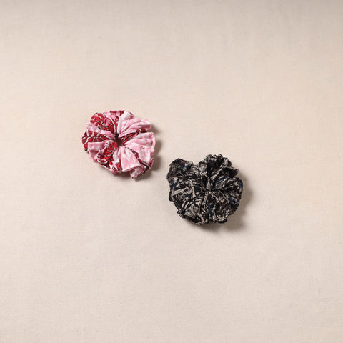 Handmade rubber band/scrunchies (set of 2) 130 - handcrafted