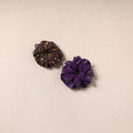 Handmade rubber band/scrunchies (set of 2) 136 - handcrafted