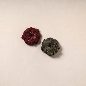 Handmade rubber band/scrunchies (set of 2) 138 - handcrafted