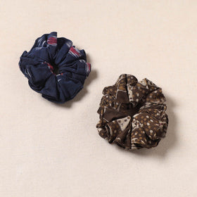 Handmade rubber band/scrunchies (set of 2) 139 - handcrafted