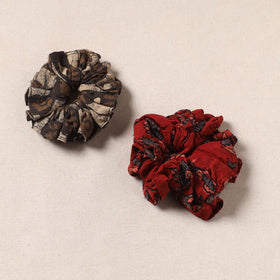 Handmade rubber band/scrunchies (set of 2) 145 - handcrafted