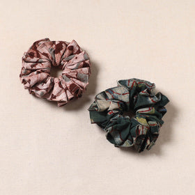 Handmade rubber band/scrunchies (set of 2) 148 - handcrafted