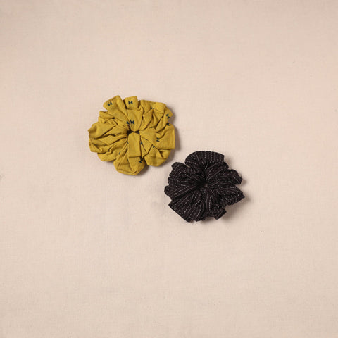 Handmade rubber band/scrunchies (set of 2) 15 - handcrafted