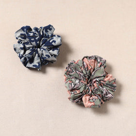 Handmade rubber band/scrunchies (set of 2) 151 - handcrafted