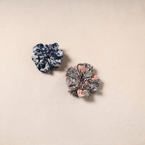 Handmade rubber band/scrunchies (set of 2) 151 - handcrafted