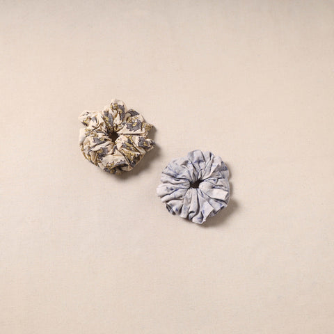 Handmade rubber band/scrunchies (set of 2) 158 - handcrafted
