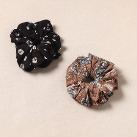 Handmade rubber band/scrunchies (set of 2) 159 - handcrafted