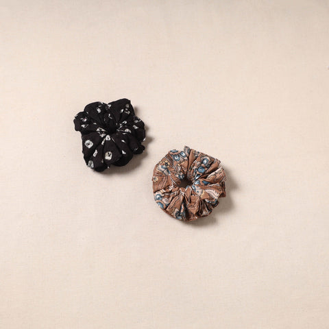 Handmade rubber band/scrunchies (set of 2) 159 - handcrafted