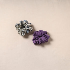 Handmade rubber band/scrunchies (set of 2) 166 - handcrafted