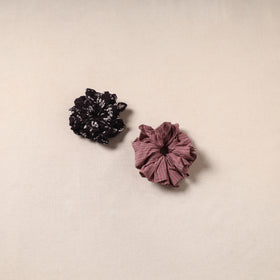 Handmade rubber band/scrunchies (set of 2) 170 - handcrafted