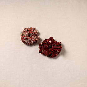 Handmade rubber band/scrunchies (set of 2) 171 - handcrafted