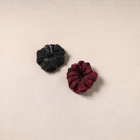 Handmade rubber band/scrunchies (set of 2) 172 - handcrafted