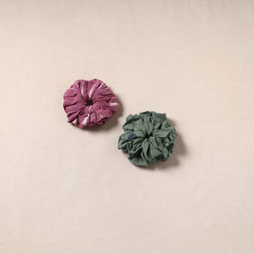 Handmade rubber band/scrunchies (set of 2) 173 - handcrafted