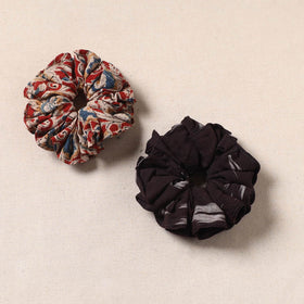 Handmade rubber band/scrunchies (set of 2) 179 - handcrafted