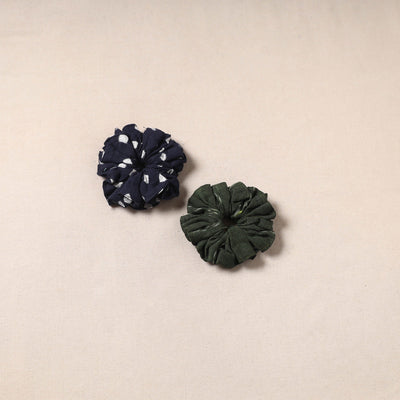 Handmade rubber band/scrunchies (set of 2) 181 - handcrafted