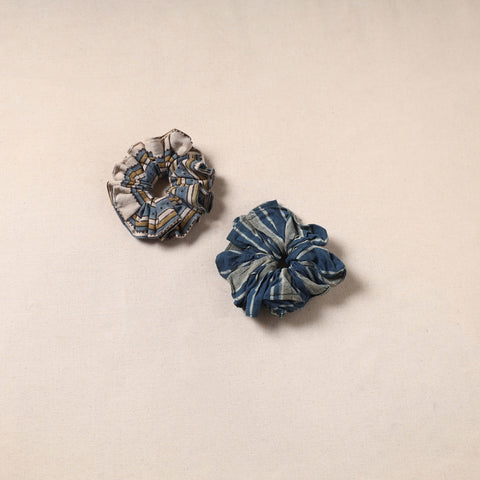 Handmade rubber band/scrunchies (set of 2) 185 - handcrafted