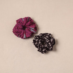 Handmade rubber band/scrunchies (set of 2) 22 - handcrafted