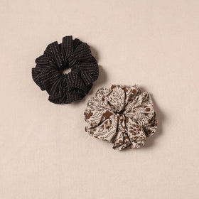 Handmade rubber band/scrunchies (set of 2) 24 - handcrafted