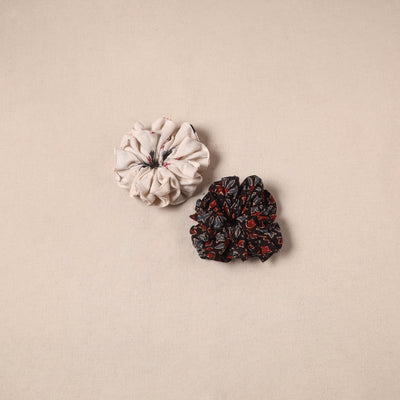 Handmade rubber band/scrunchies (set of 2) 34 - handcrafted