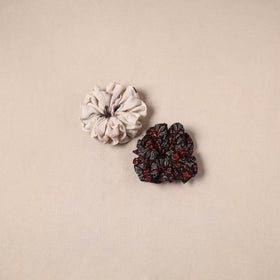 Handmade rubber band/scrunchies (set of 2) 34 - handcrafted