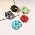 Handmade rubber band/scrunchies (set of 5) 02 - handcrafted