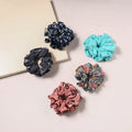 Handmade rubber band/scrunchies (set of 5) 04 - handcrafted