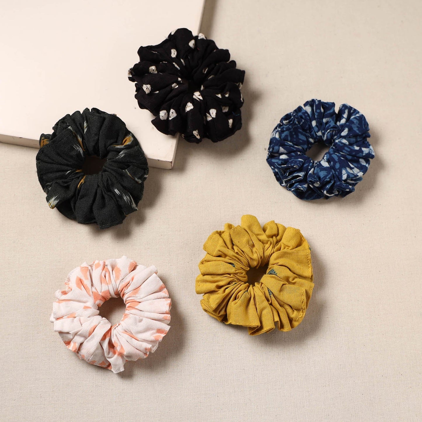Handmade rubber band/scrunchies (set of 5) 10 - handcrafted