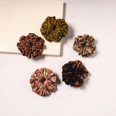 Handmade rubber band/scrunchies (set of 5) 10 - handcrafted