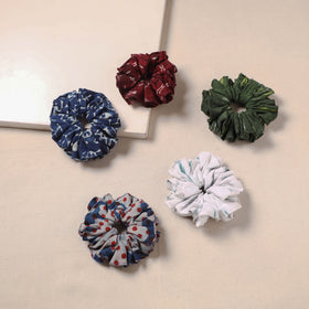 Handmade rubber band/scrunchies (set of 5) 113 - handcrafted