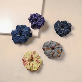 Handmade rubber band/scrunchies (set of 5) 115 - handcrafted