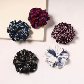 Handmade rubber band/scrunchies (set of 5) 13 - handcrafted